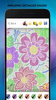 Cross Stitch Coloring book: Tap Color by Number poster