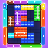 Color Block Neon Jam Puzzle