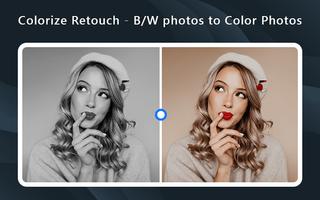 Colorize Retouch - B/W photos  plakat