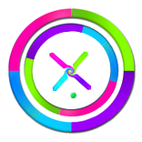 penetrate colored shapes