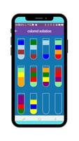 Colored water:Magic color game poster