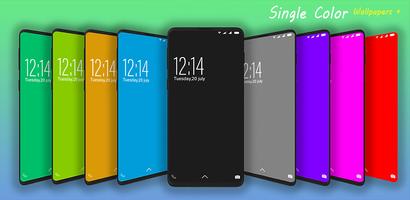 Single Color Wallpapers Affiche