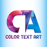 Color Text Art icon