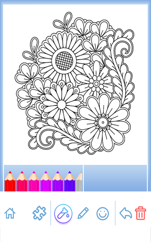 無料で 花の曼荼羅のぬりえブック アプリの最新版 Apk7 3 6をダウンロードー Android用 花の曼荼羅のぬりえブック Apk の最新バージョンをダウンロード Apkfab Com Jp