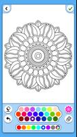 Flower mandala colouring book স্ক্রিনশট 2