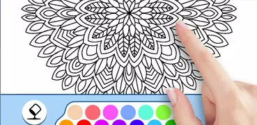 Adult Coloring: Flowers