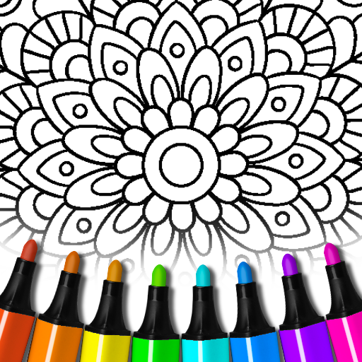 Livro para colorir Mandala