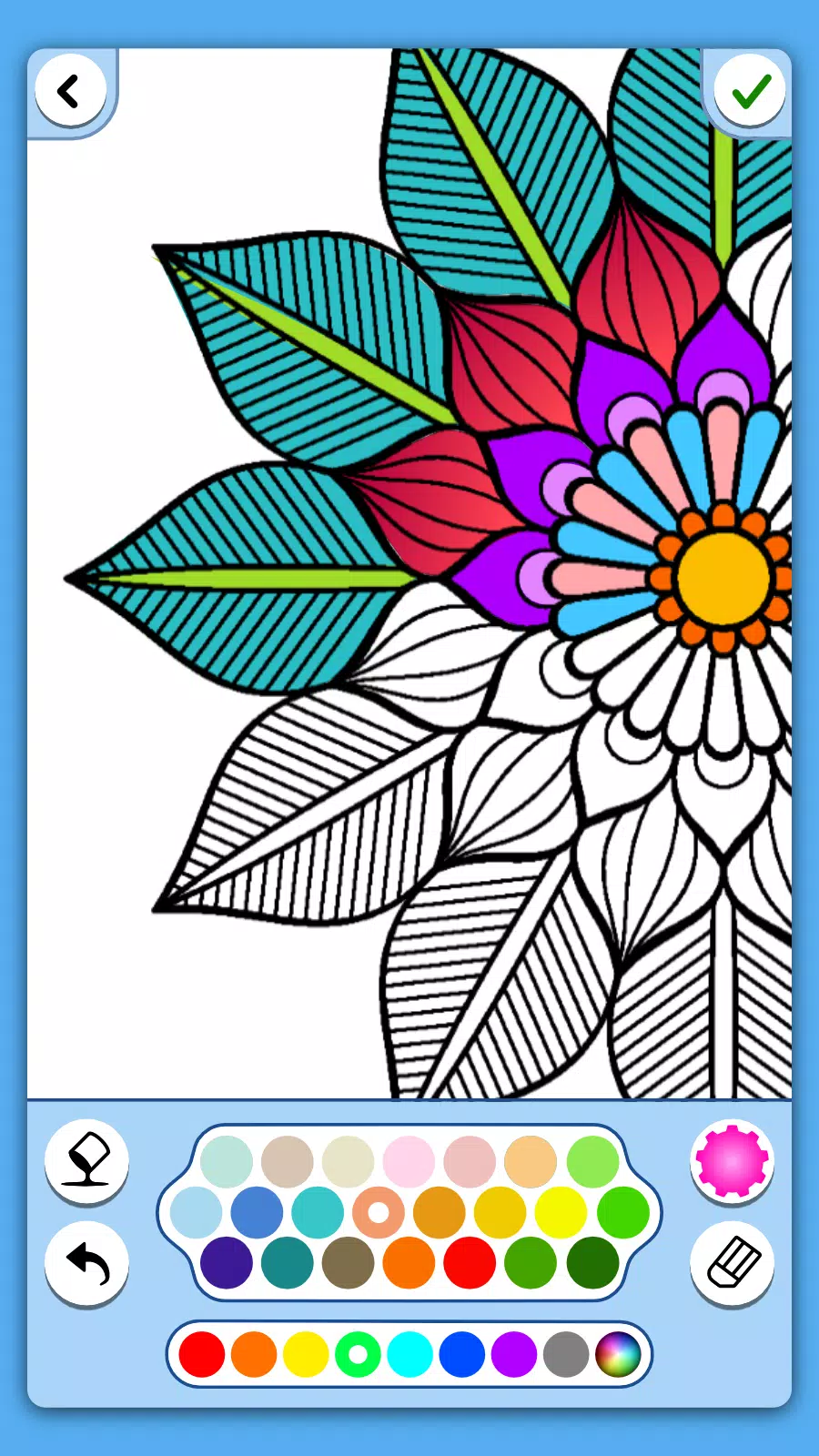 Download do APK de Livro para colorir Mandala para Android