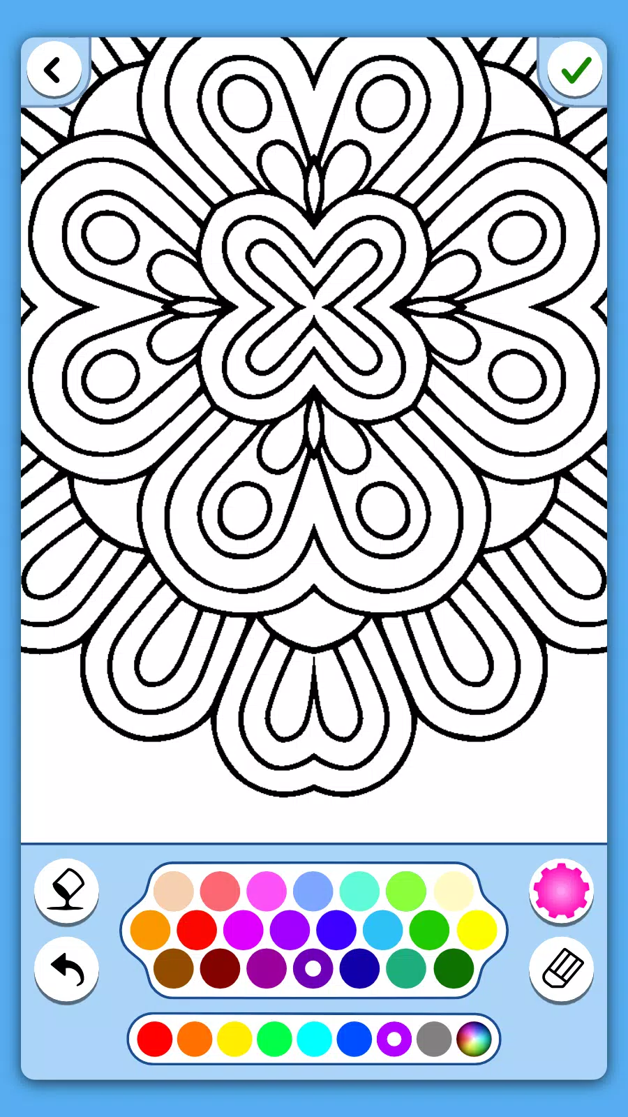 Download do APK de Livro para colorir Mandala para Android