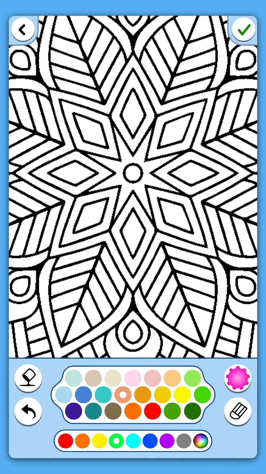 Download do APK de Livro para colorir Mandala para Android