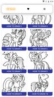 How to draw Little Pony تصوير الشاشة 2