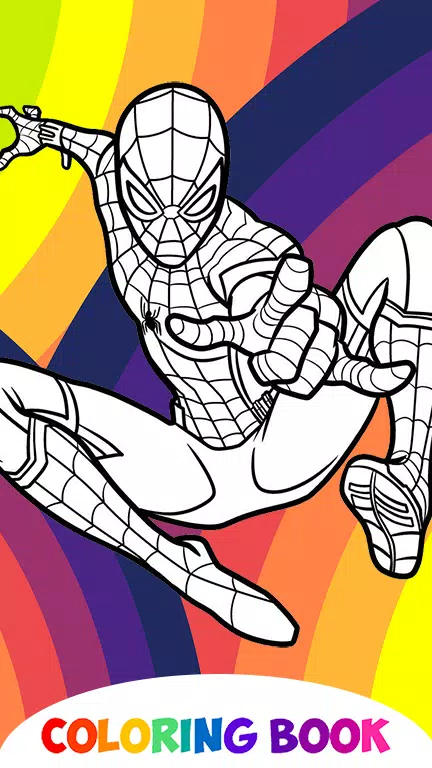 Download do APK de Spider Train Coloring book para Android