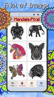 Mandala Coloring By Number:PixelArtColor स्क्रीनशॉट 1