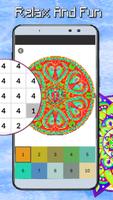 Mandala Coloring By Number:PixelArtColor syot layar 3