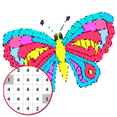 Baixar Butterfly Coloring : Color By Number_PixelArt APK