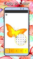Butterfly Coloring : Color By Number_PixelArt 截图 2