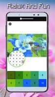 Beauty flowers Landscape Coloring By Number screenshot 3