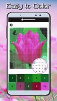 Beauty flowers Landscape Coloring By Number screenshot 2
