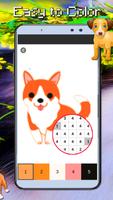 Dog Coloring Color By Number:PixelArt ภาพหน้าจอ 2