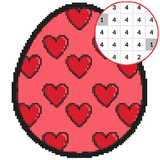 Easter Egg Coloring  Color By Number_PixelArt icon