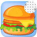 Food Coloring By Numbers:PixelArt APK