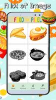 Food Coloring By Numbers:PixelArt تصوير الشاشة 1