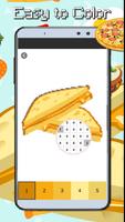 Food Coloring By Numbers:PixelArt captura de pantalla 2