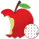 Fruit Coloring Color By Number-PixelArt APK