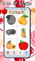Fruit Coloring Color By Number-PixelArt اسکرین شاٹ 1