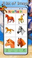 Horse Animal. Coloring Number 스크린샷 1