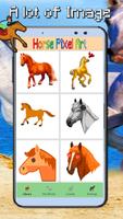 Horse Animal. Coloring Number capture d'écran 1