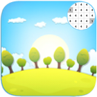 Landscape Coloring By Number-PixelArt آئیکن