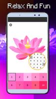 Lotus Flower Coloring: Color By Number_Pixel Art capture d'écran 3