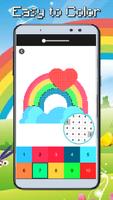 Rainbow Coloring By Number-PixelArt اسکرین شاٹ 2