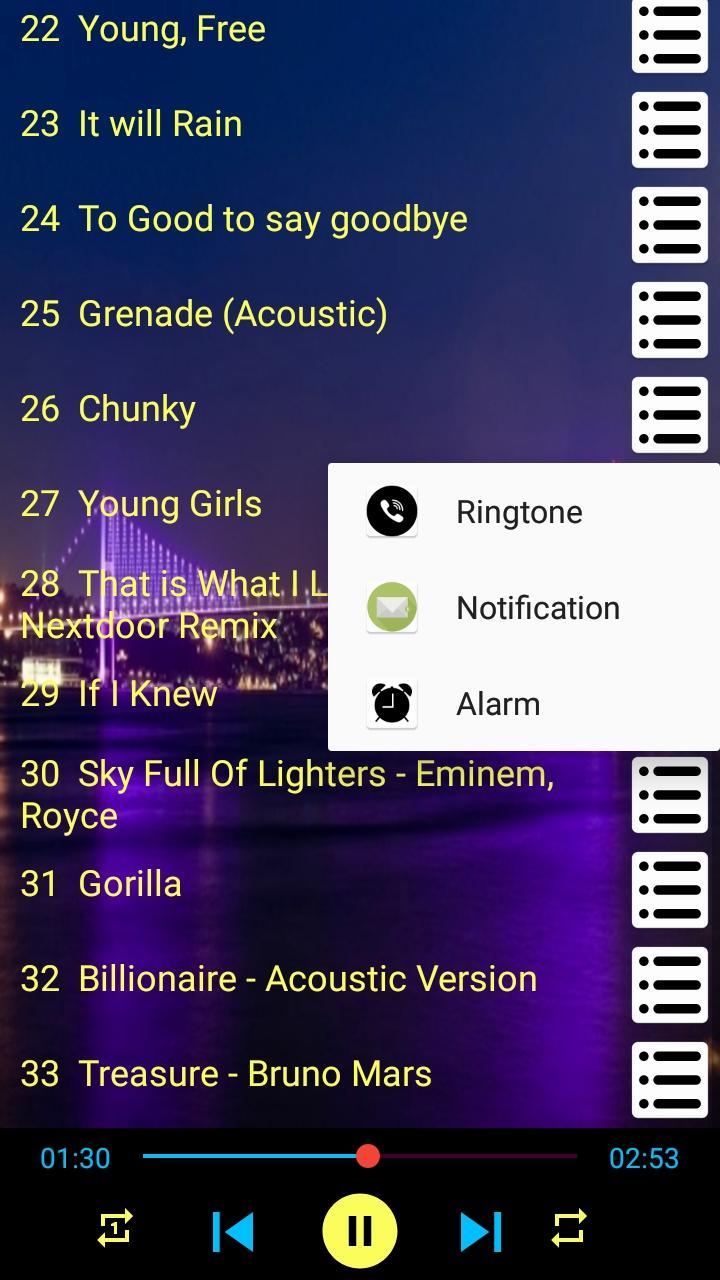 Bruno Mars Songs Offline Song 33 For Android Apk Download