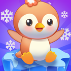 Fluffy Penguin Friends icône