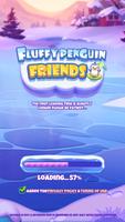 Fluffy Penguin Friends Affiche