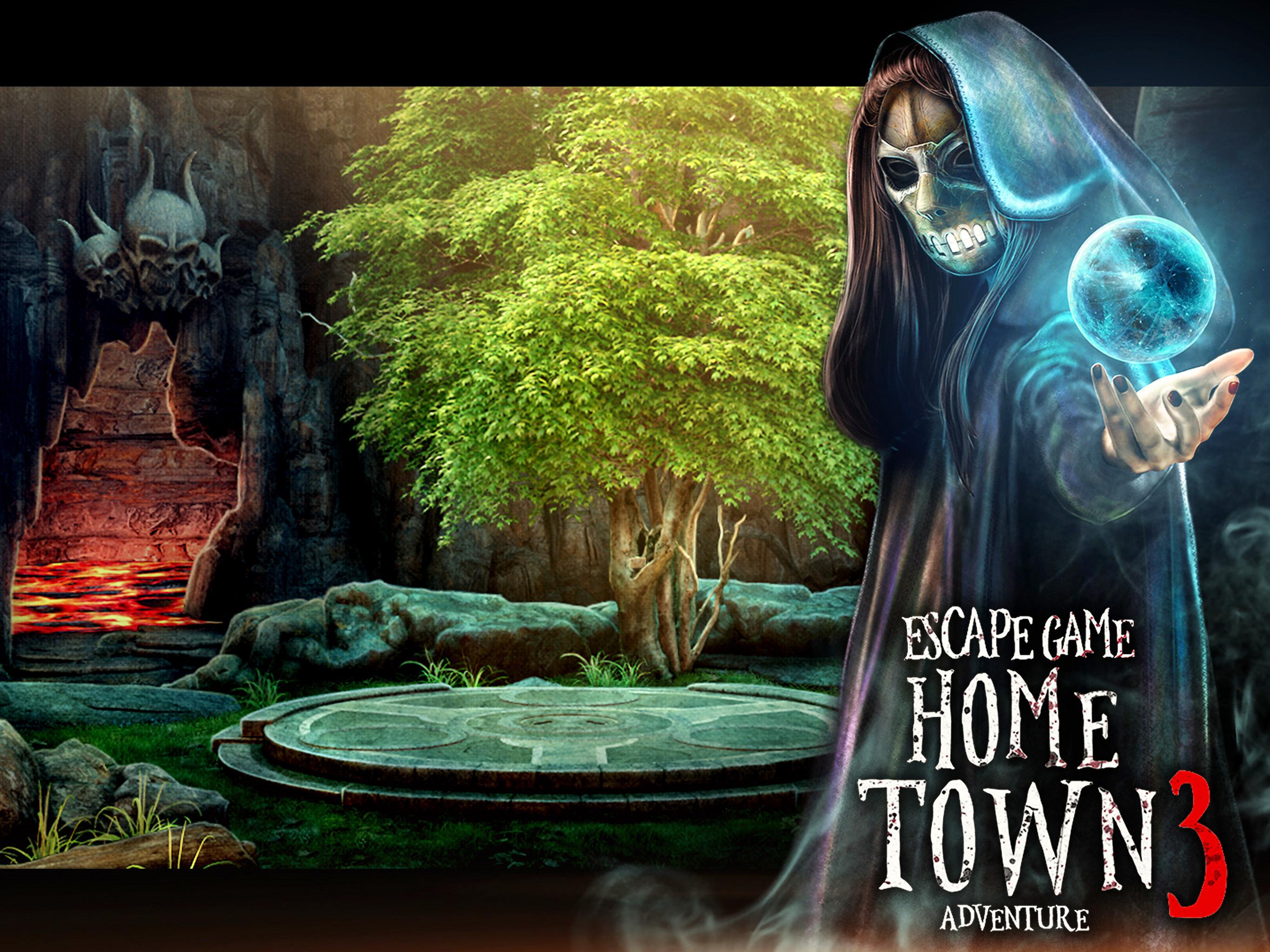 Прохождение игры Escape game Home Town Adventure. Escape.