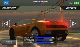 SUPER HIGHWAY RACING HYPER MEGA PRO plakat