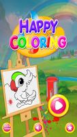 Happy Coloring Affiche