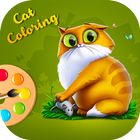 Cat Coloring Pages - Coloring Books simgesi