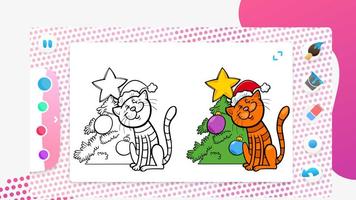 Cat Coloring Pages - Coloring Books تصوير الشاشة 2