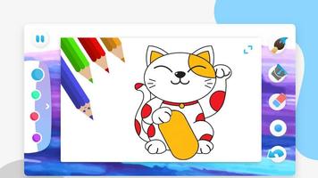 برنامه‌نما Cat Coloring Pages - Coloring Books عکس از صفحه