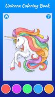 Unicorn Coloring Pages постер