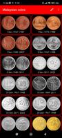 Malaysian coins Affiche