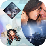 Photo Blend Collage - Blend Collage Photo Editor أيقونة