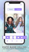 Photo Blend Collage - Blend Collage Photo Editor تصوير الشاشة 1