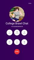 برنامه‌نما College Brawl Prank Video Call عکس از صفحه