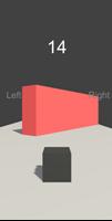 Cube Scamper 3D Poster