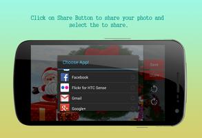 Christmas Photo Frame Maker ภาพหน้าจอ 3